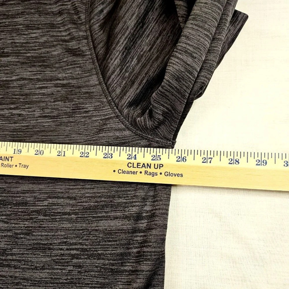 Eddie Bauer Pullover Men XL Charcoal Gray 1/4 Zip Active Performance Run Hike - Picture 10 of 12